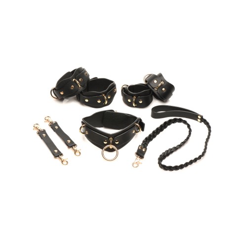 Bedroom Bliss Lover's Restraint Set in Black