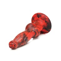 Creature Cocks Hell-Wolf Dildo Black Red