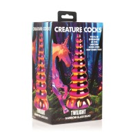 Dildo de Cristal Arcoíris Twilight - Creature Cocks