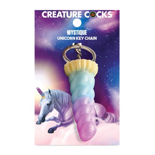 Creature Cocks Mystique Unicorn Silicone Key Chain