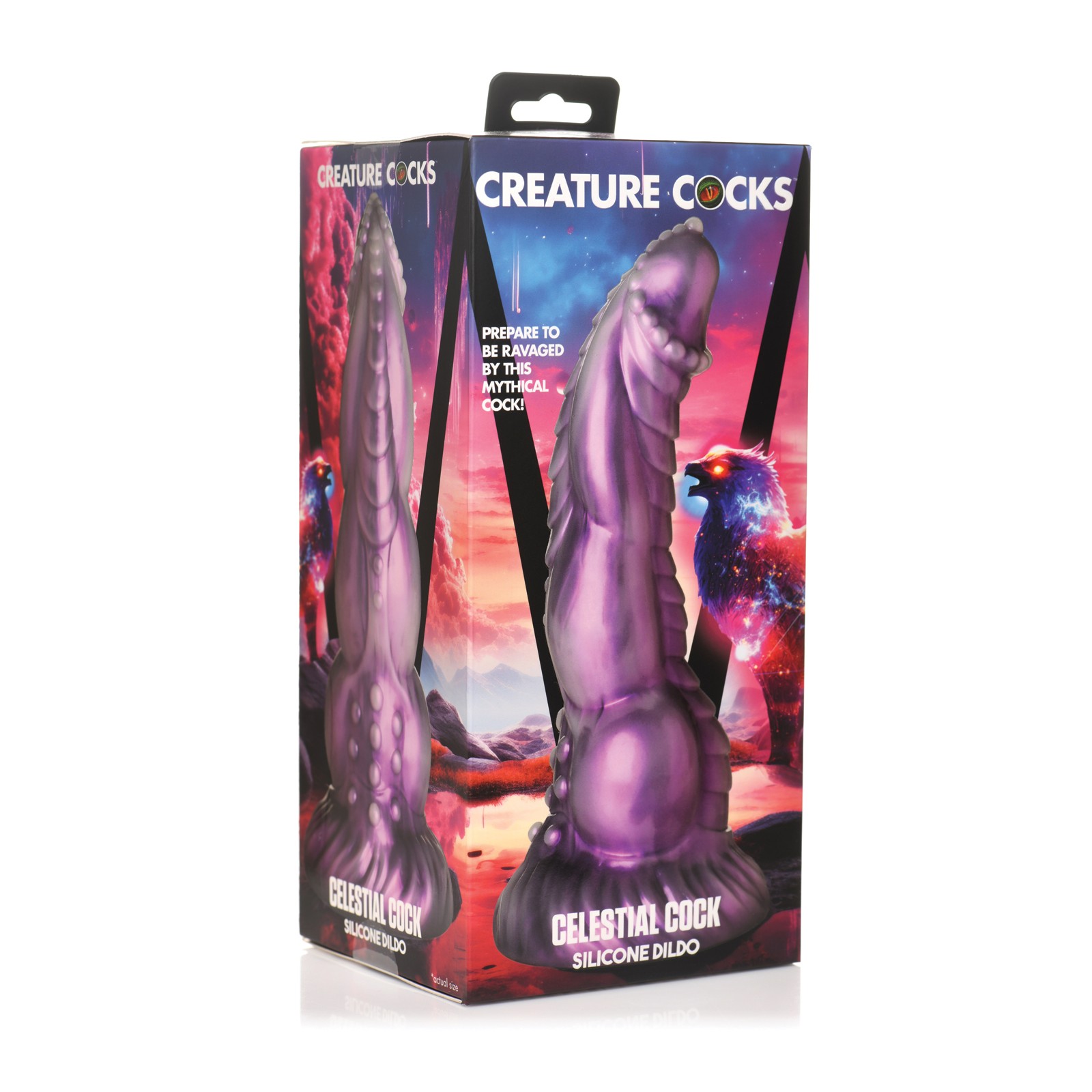 Creature Cocks Celestial Multi Color Dildo