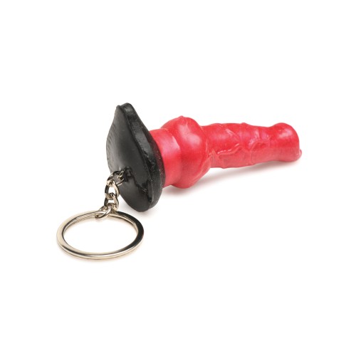 Creature Cocks Hell-Hound Silicone Key Chain Red