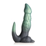 Creature Cocks Dickosaur Dinosaur Silicone Dildo Black Teal