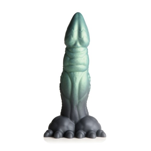 Creature Cocks Dickosaur Dinosaur Silicone Dildo Black Teal