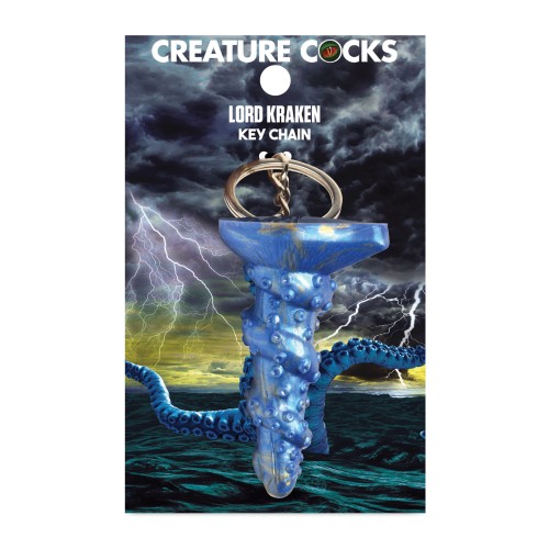 Llave de Silicona Creature Cocks Lord Kraken Azul