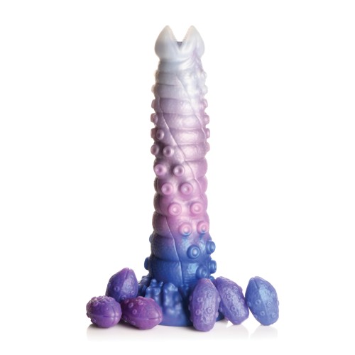 Creature Cocks Tenta-Queen Ovipositor Silicone Dildo w/Eggs Multi Color