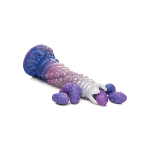 Creature Cocks Tenta-Queen Ovipositor Silicone Dildo w/Eggs Multi Color