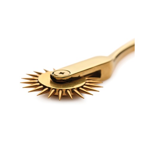 Master Series Gold Wartenberg Wheel for Sensation Play