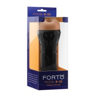 Forto Model B-02 Hard-Skin Ass Masturbator Tan