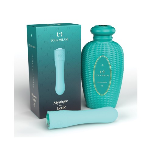 Vibrador Bullet Lola Milani Mystique en Botella Esmeralda