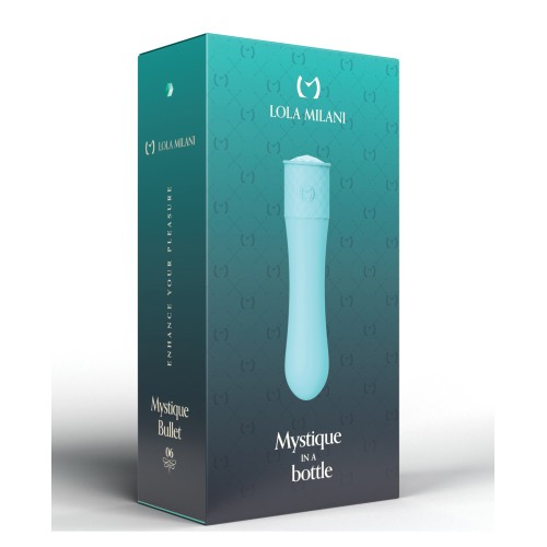 Vibrador Bullet Lola Milani Mystique en Botella Esmeralda