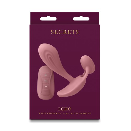 Echo Secrets Dusty Rose Vibrator