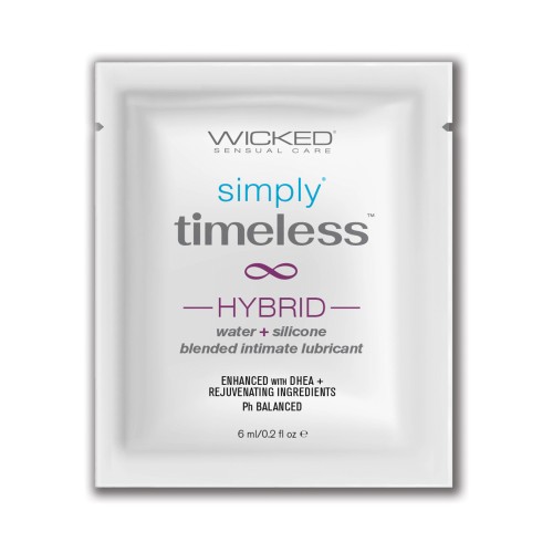 Lubricante Wicked Simply Timeless - Comodidad y Cuidado