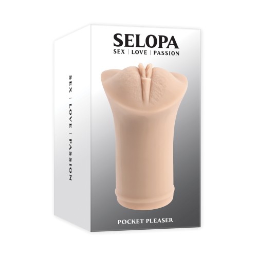 Selopa Pocket Pleaser Stroker - Light