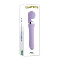 Vibrador Playboy Pleasure Vibrato Wand Lilas