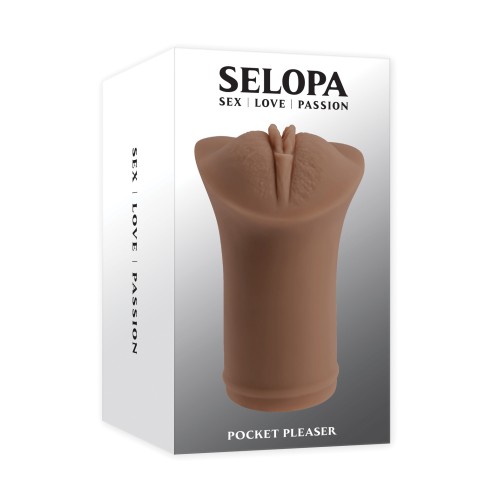 Stroker Selopa Pocket Pleaser para el Máximo Placer