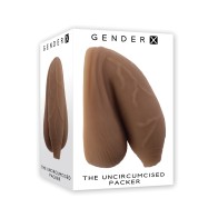 Gender X The Uncircumcised Packer Dark for Realistic Feel