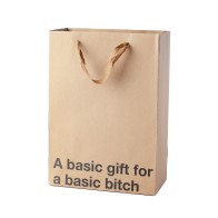 A Basic Gift For a Basic Bitch Gift Bag - Pack of 3