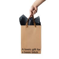 Bolsa de Regalo 'A Basic Gift For a Basic Bitch' - Pack de 3