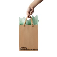 Literally The Least I Could Do Gift Bag Pack of 3 - Snarky Touch