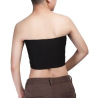 Gender Fluid Strapless Chest Binder M Black