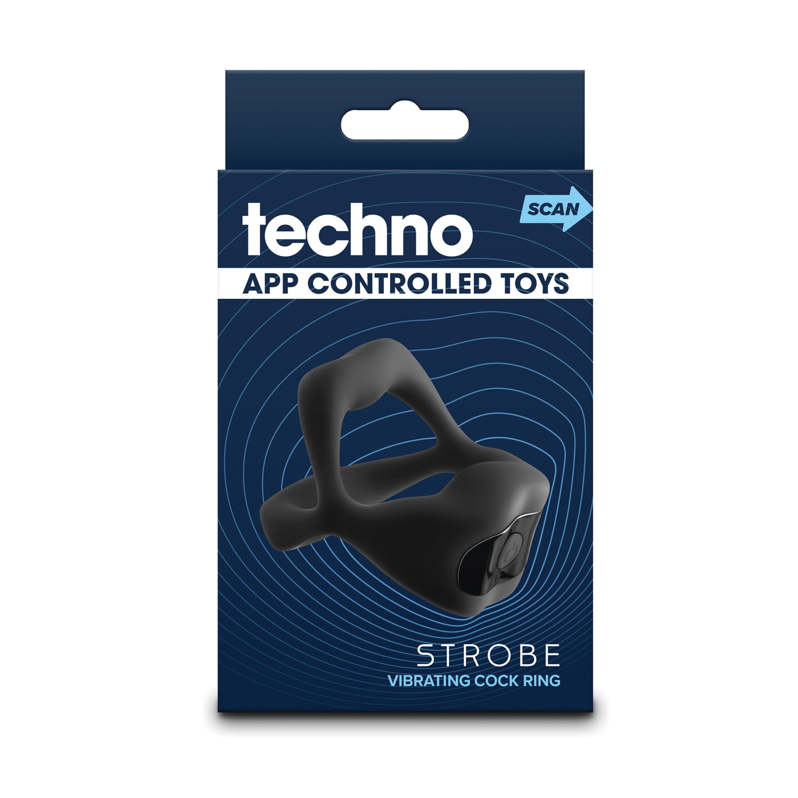 Techno Strobe App Controlled Vibrating Cock Ring for Modern Pleasure