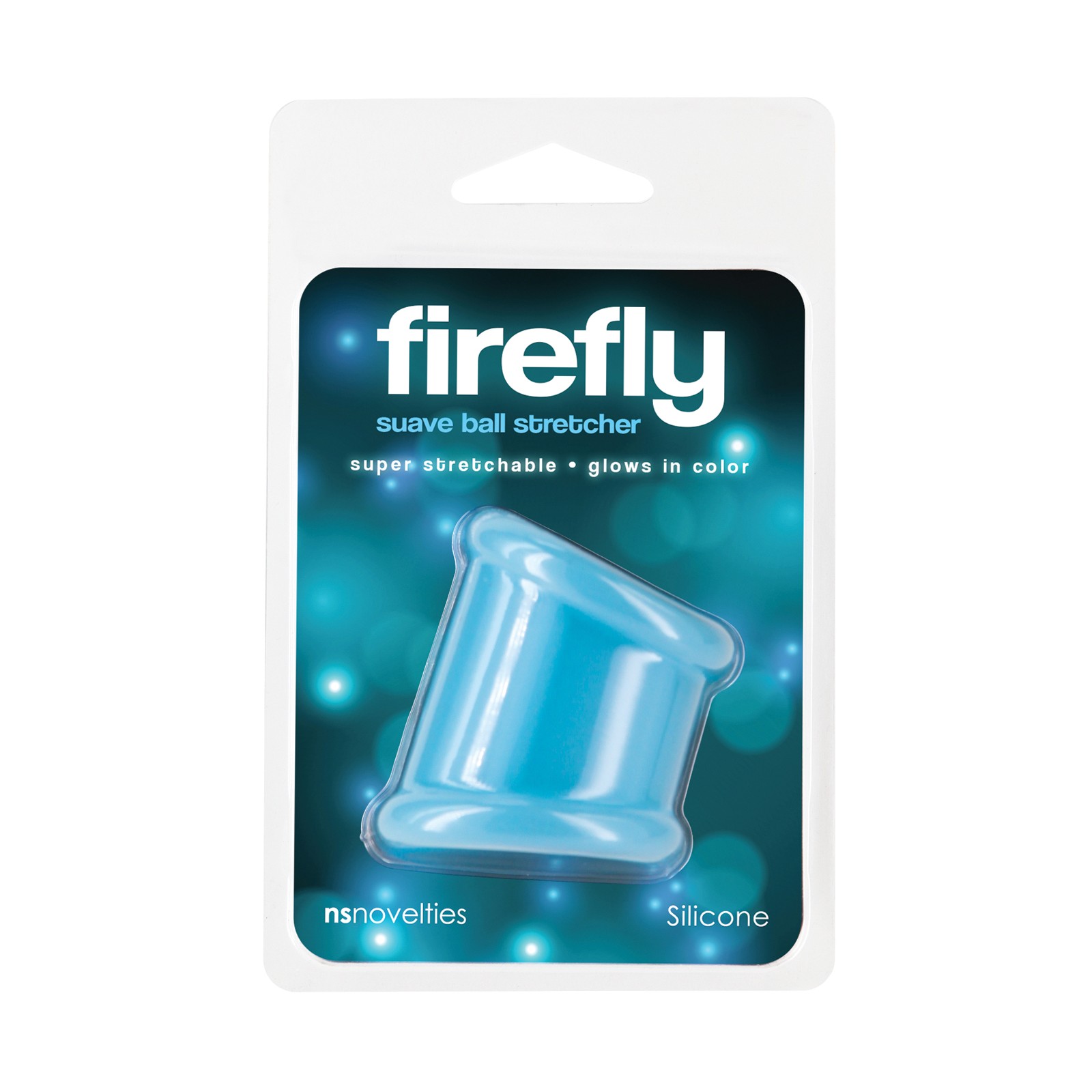 Estirador de Testículos que Brilla en la Oscuridad Firefly - Blanco