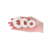 Firefly Glow Cock Rings White