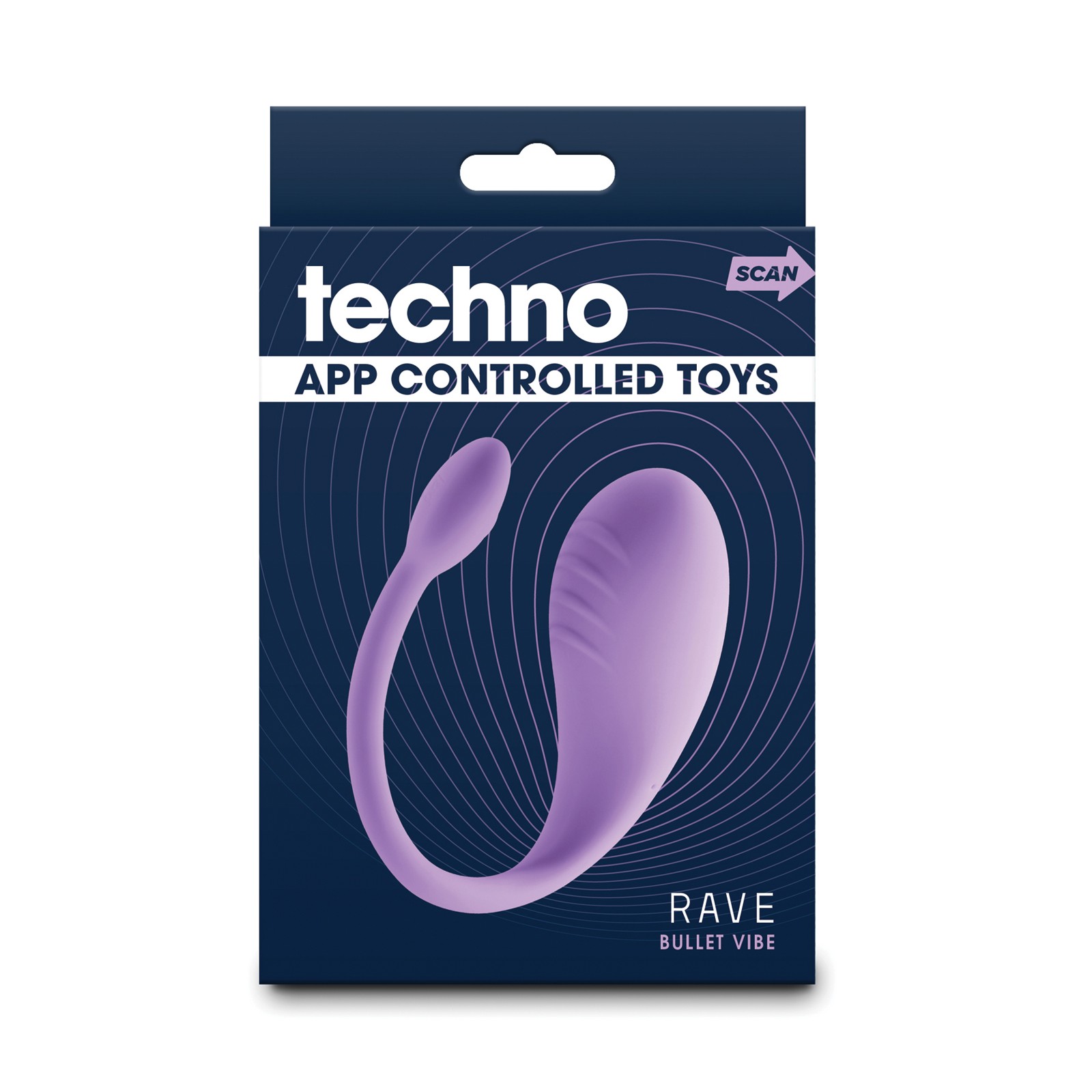 Vibrador Kegel Controlado por App Techno Rave