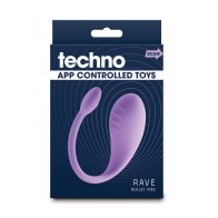 Techno Rave App-Controlled Kegel Vibrator