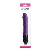 INYA Electrica Vibrador Digital Fálico Púrpura