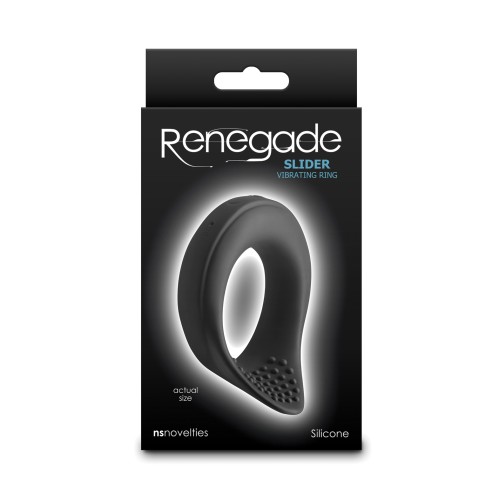 Anillo Vibrador Renegade Slider - Negro