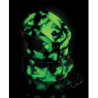 Adjustable Glow in the Dark Ankle Cuffs for BDSM Fun