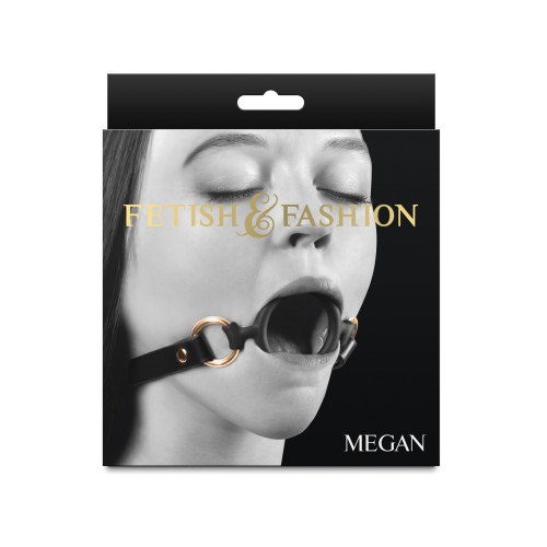 Fetish & Fashion Megan Ball Gag Black - Adjustable Fit