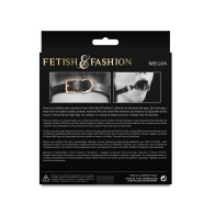 Fetish & Fashion Megan Ball Gag Black - Adjustable Fit