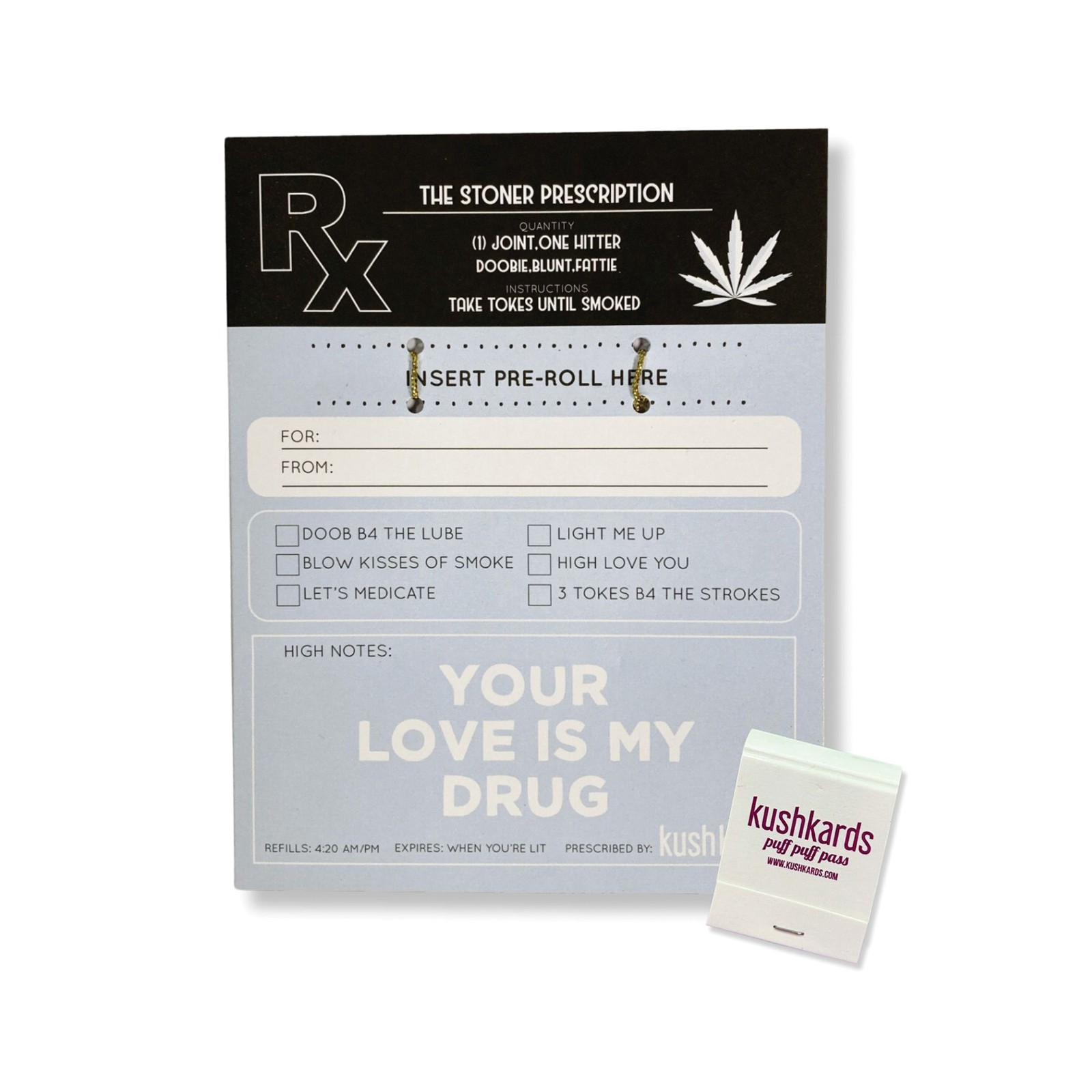 The Stoner Prescription Greeting Card