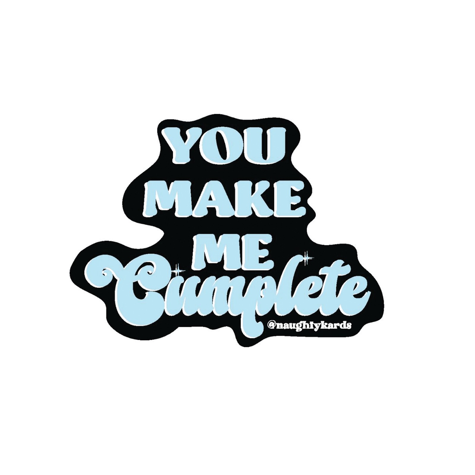 Cumplete Sticker - Pack of 3