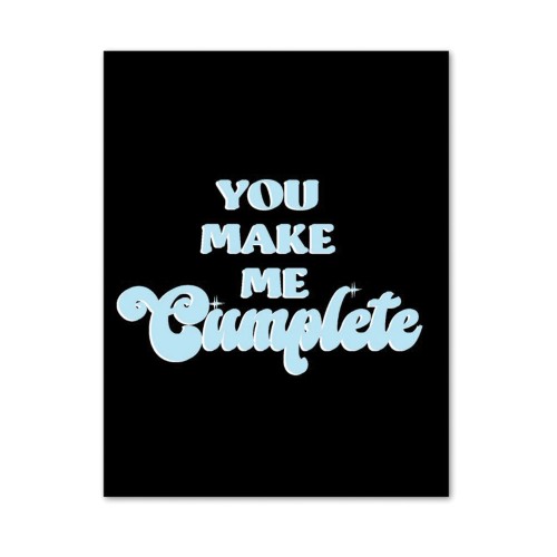 Cumplete Greeting Card - Romantic Fun