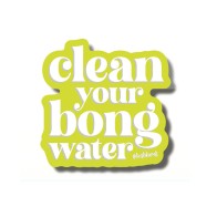 Bong Water Sticker Pack of 3