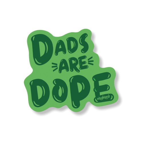 Dads Are Dope Sticker Set - Pack of 3