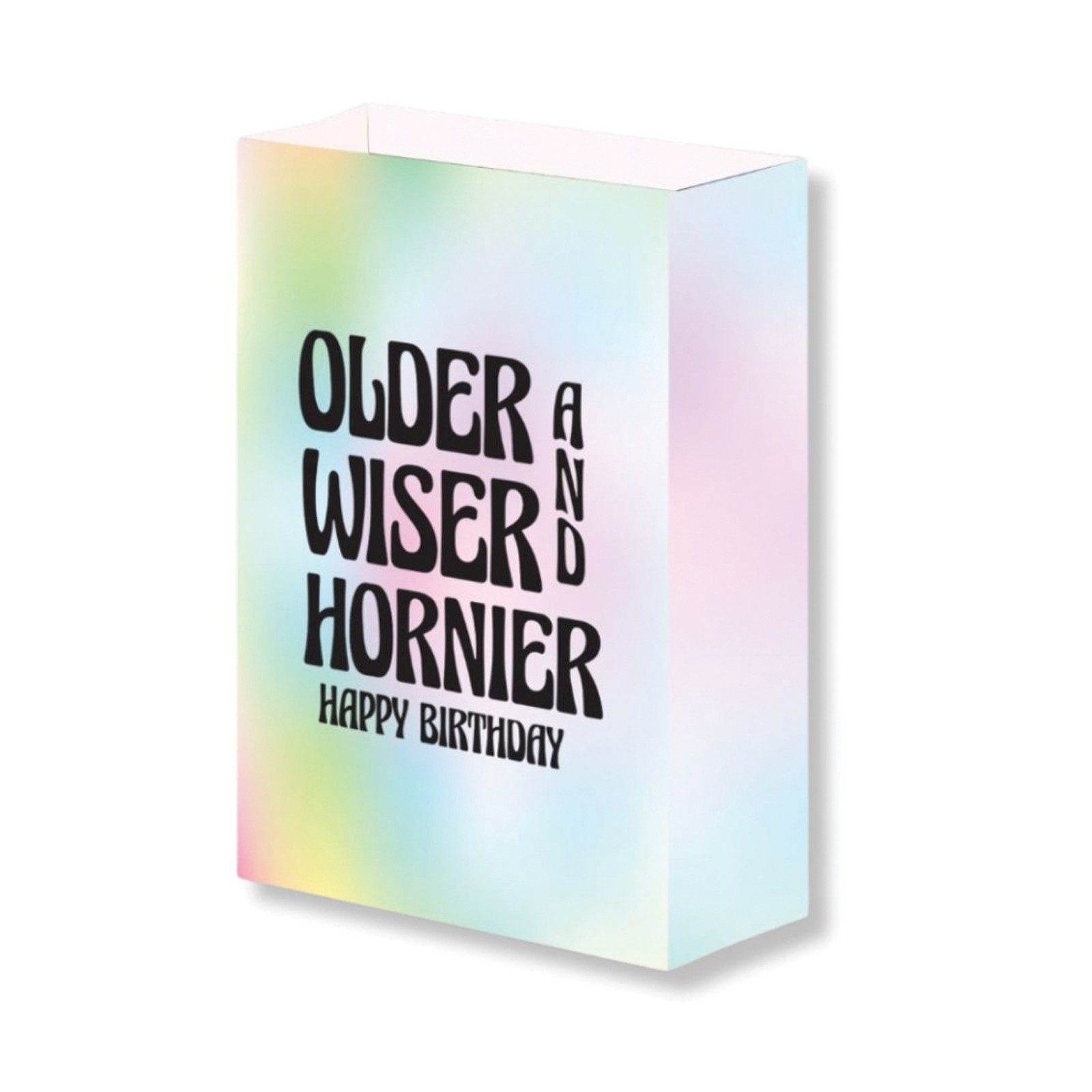 Cheeky Older Wiser Birthday Gift Bag