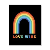 Tarjeta de Felicitación Ecológica Love Wins