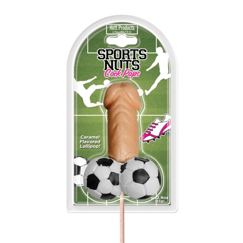 Bolas Caramel de Chupetas Sports Nuts