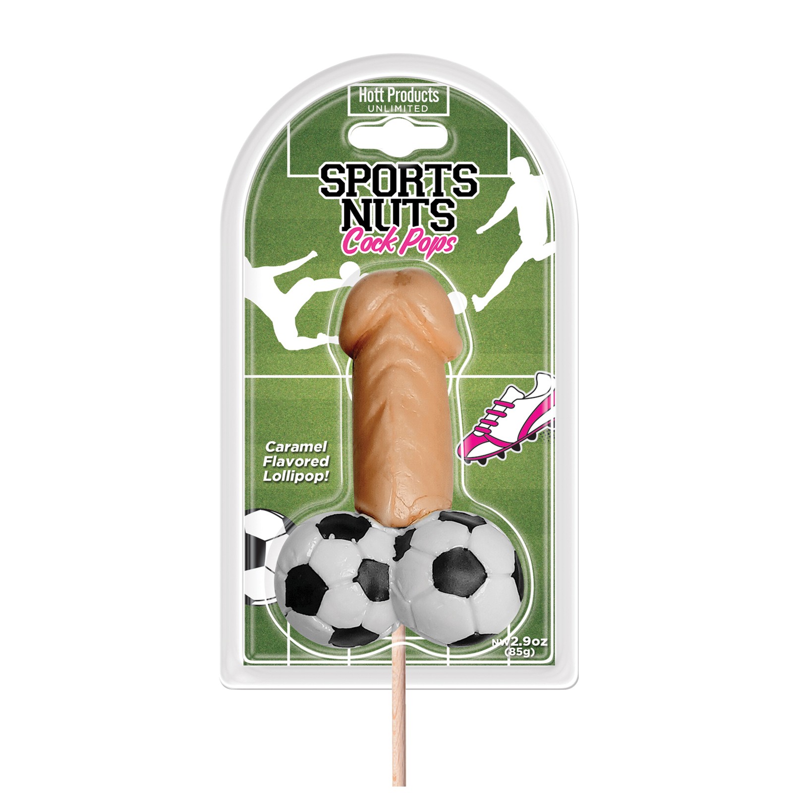 Bolas Caramel de Chupetas Sports Nuts