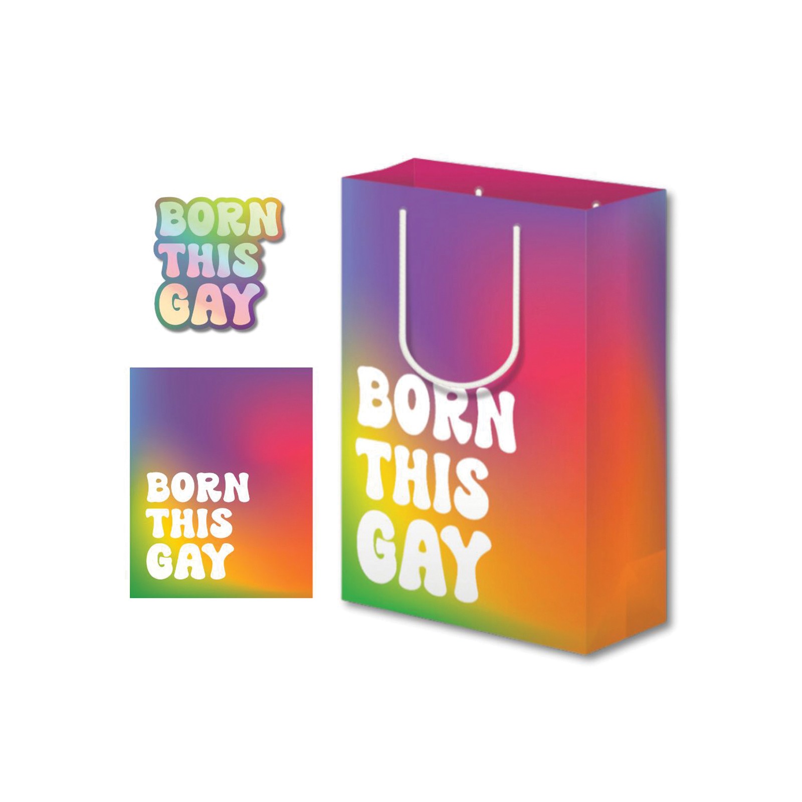 Set de Orgullo Born This Gay para Celebrar la Diversidad