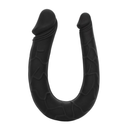 Dildo Doble AC/DC de Silicona - Negro