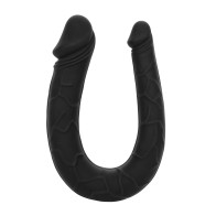 Dildo Doble AC/DC de Silicona - Negro