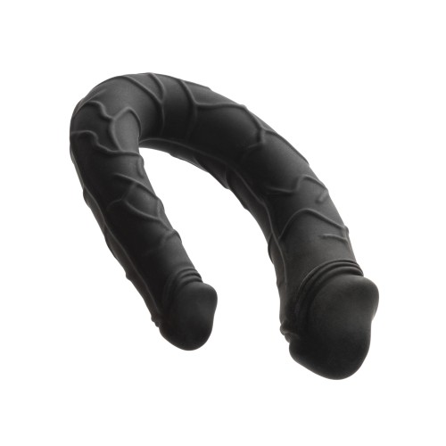 Dildo Doble AC/DC de Silicona - Negro