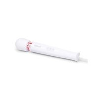 Le Wand Plug-In Vibrating Massager in White