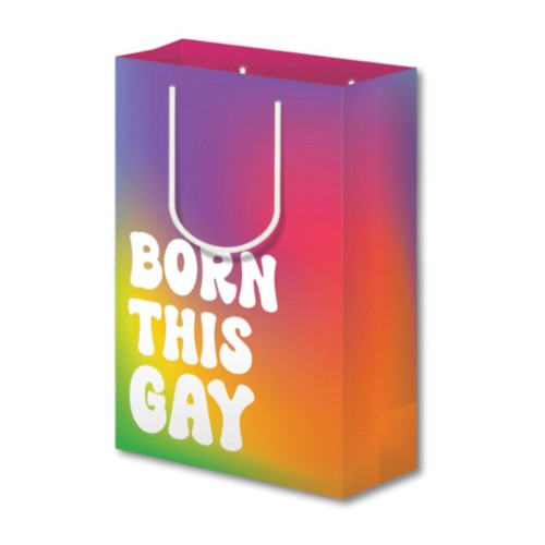 Bolsa Grande de Regalo Pride Born This Gay